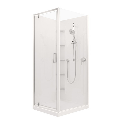 Valencia Elite Shower Suite Square 750 x 900 Flat RH Centre Waste 706753A-SHP