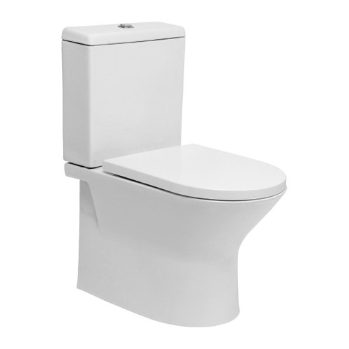 Emilia Back to Wall Toilet Suite PP set & Standard Connector