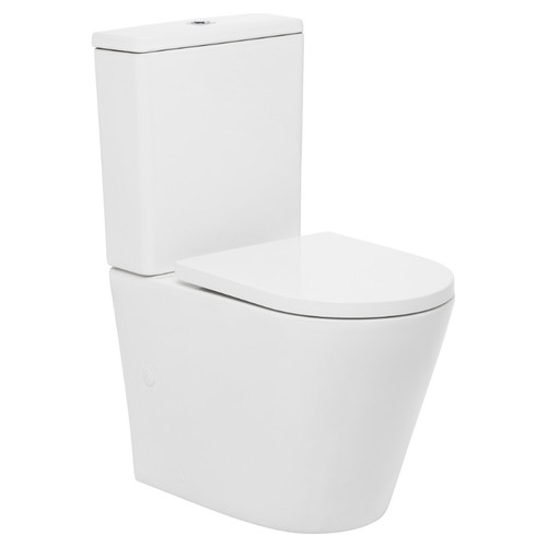 Venezia Back to Wall Rimless Toilet Suite Comfort