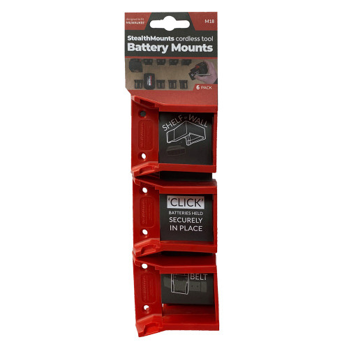 Battery Mount For Milwaukee