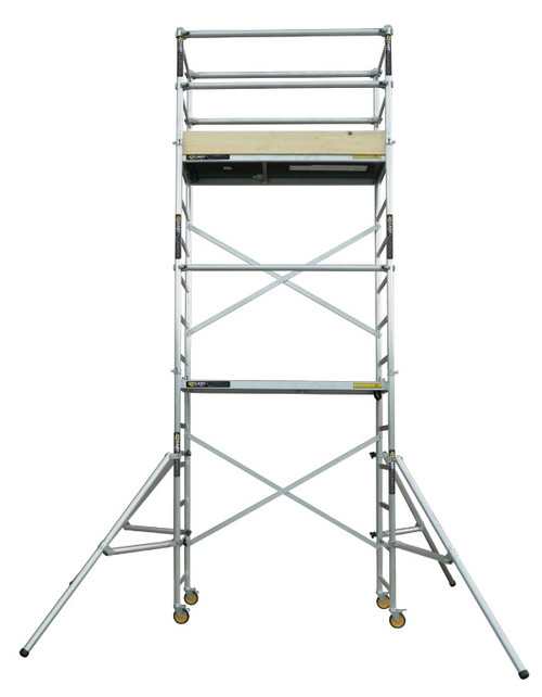 Mini Mobile Scaffold and Handrail 1.7 x 2.7m