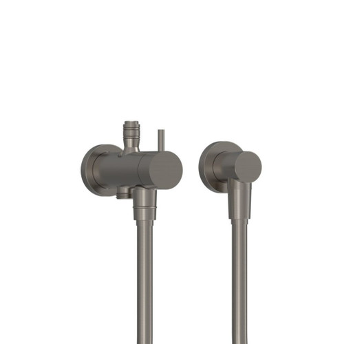 Tube Shower Column Renovation Kit Brushed Nickel