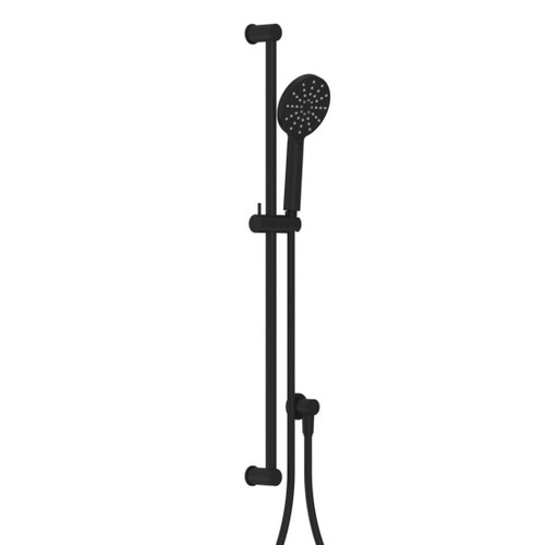 Tube Slide Shower Matt Black