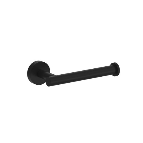 Tube Toilet Roll Holder Matt Black