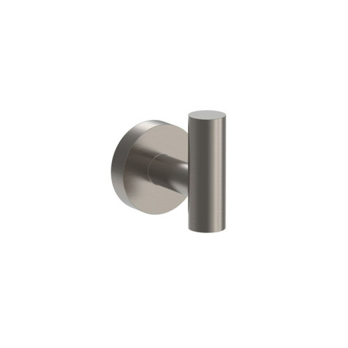 Tube Robe Hook Brushed Nickel