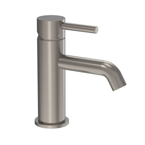 Tube Basin Mixer Brushed Nickel