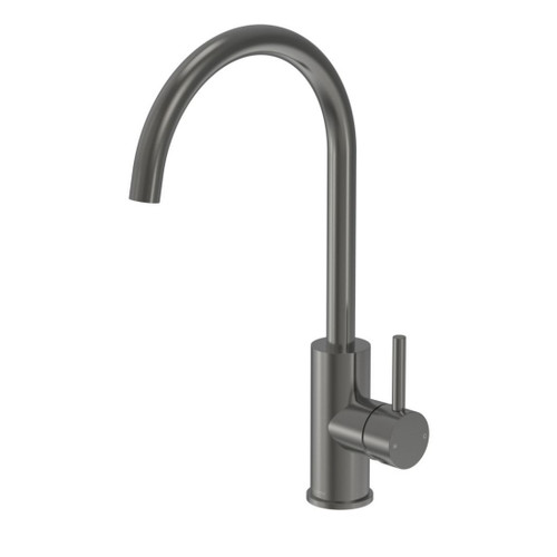 Tube Kitchen Mixer Gunmetal