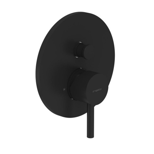 Tube Diverter Mixer Matt Black
