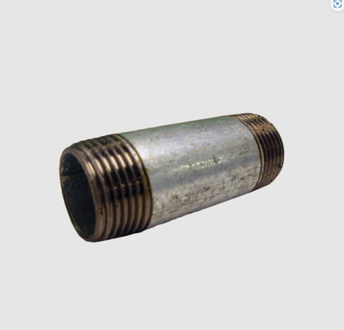 Barrel Nipple Galvanised 40 x 150mm
