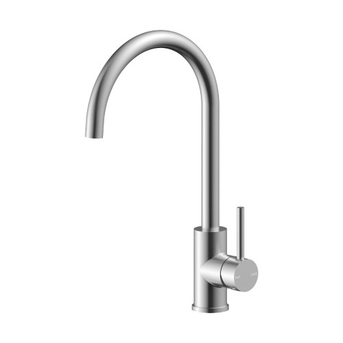 Swivel Spout Kitchen Mixer Brushed Stainless