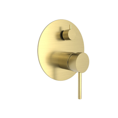 Shower Divert Mixer Brushed Gold