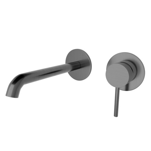 Wall Mounted Basin Mixer Gunmetal