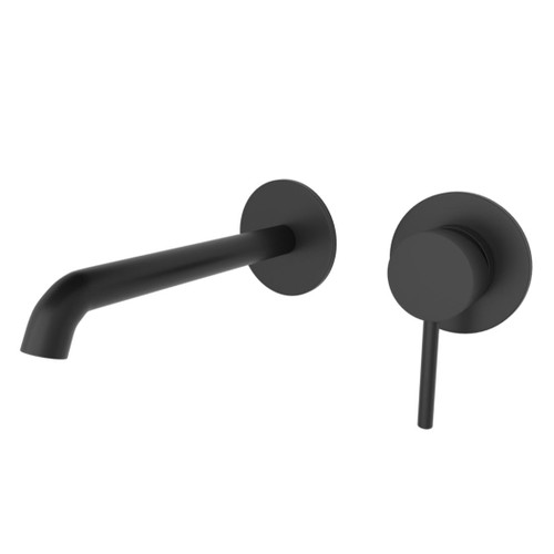 Wall Mounted Basin Mixer Matte Black