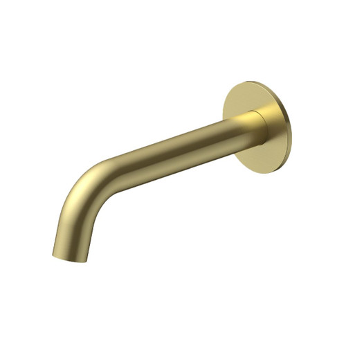 Wall Mounted Bath Spout Brushed Gold