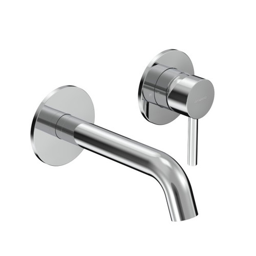 Main Image Tube Wall Mount Mixer Chrome
