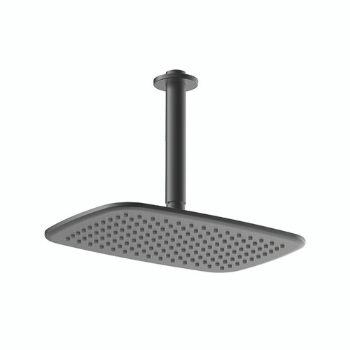 Axiss Rain Head Ceiling Mounted 180mm Black