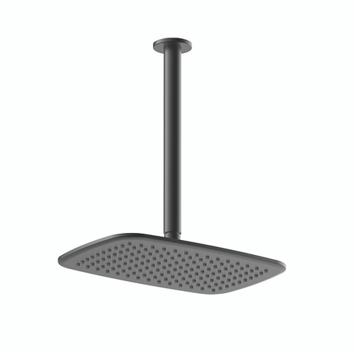 Axiss Rain Head Ceiling Mounted 300mm Black