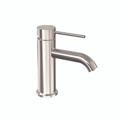 Linea Basin Mixer Brushed Stainless