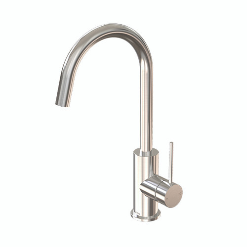 Linea Sink Mixer Brushed Stainless