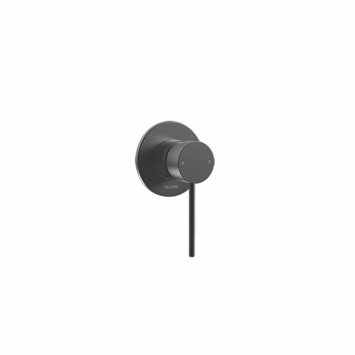 Linea Shower Mixer Black