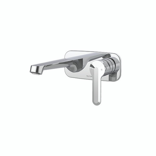 Slique Wall Mounted Basin/Bath Mixer 35mm Chrome