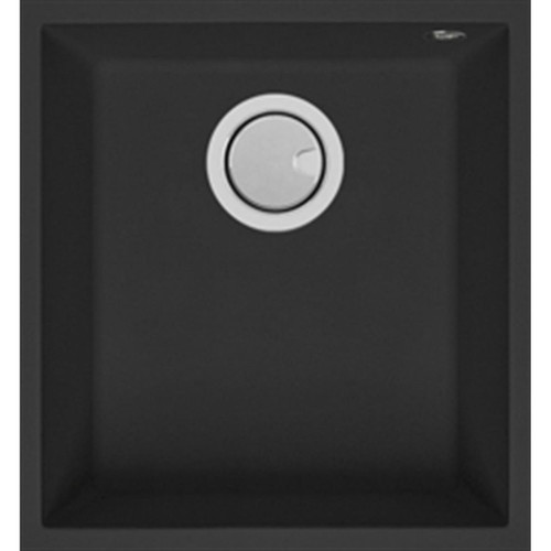 Duro Granite Palermo Single Bowl Sink Black WBP761101