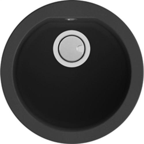 Duro Granite Amalfi Single Bowl Sink Black WBP761711