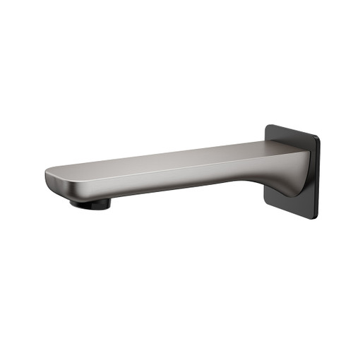 Energii Bath Spout Brushed Nickel/Black