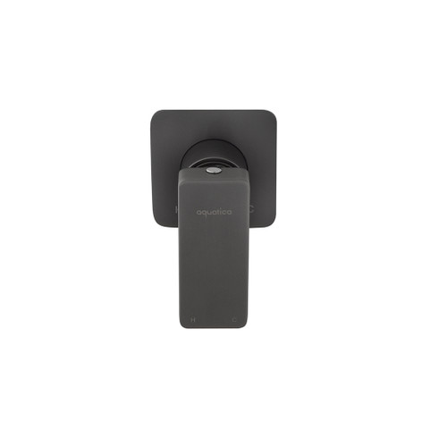 Mia2 Shower Mixer 35mm Square Gun Metal