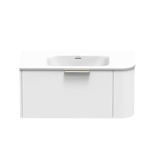 Serifos Swift Wall Hung Vanity 900mm 1 Drawer Surrender Left