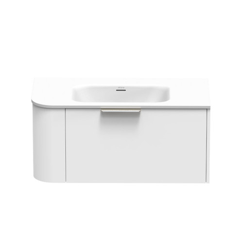 Serifos Swift Wall Hung Vanity 900mm 1 Drawer Surrender Right
