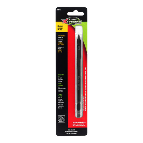 Xtreme Threaded Spade Bit 8 x 150mm BLX23708-0342