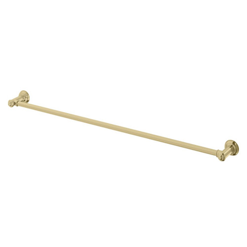 Cromford Single Towel Rail 800mm Brushed Gold