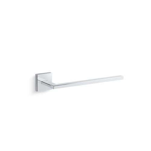 Square Towel Arm Polished Chrome