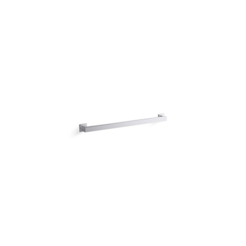 Square Grab Bar 610mm Polished Chrome
