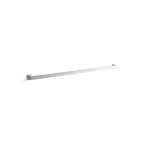 Square Grab Bar 1097mm Polished Chrome