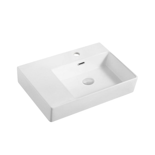 Munich Wall Hung Basin Shelf Left Hand