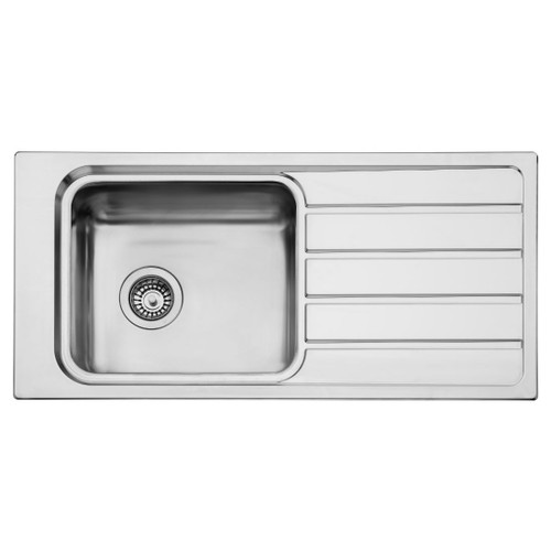 Puro Single Bowl Topmount Care Sink With Drainer