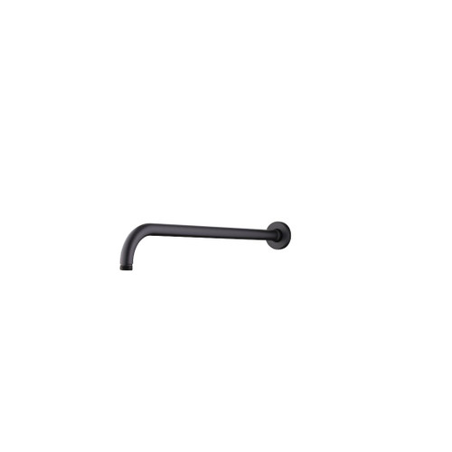 Rome Shower Arm Wall Mounted Matte Black