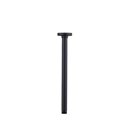 Rome Shower Arm Ceiling Mounted Matte Black