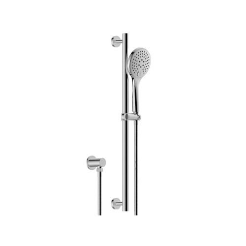 Slide Shower Handshower With 3 Functions Chrome