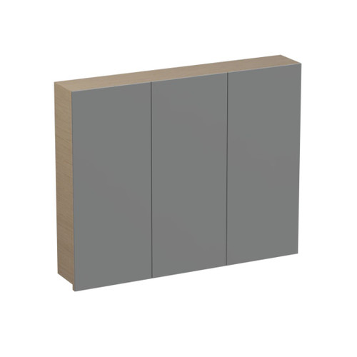 Urban 2.0 Mirror Cabinet 3 Door 900mm Planked Urban Oak URN90MC.PU