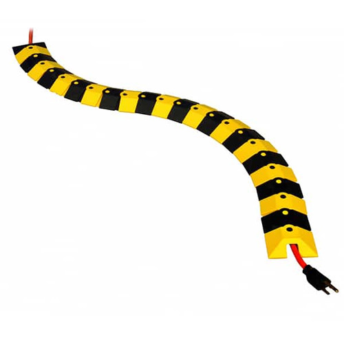 Sidewinder Cable Protection Yellow And Black Small 1000 x 76 x 19mm