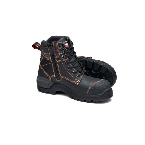 Safety Boot 4998 Wildcat 3.0 Black 6in Zip Side Size 5