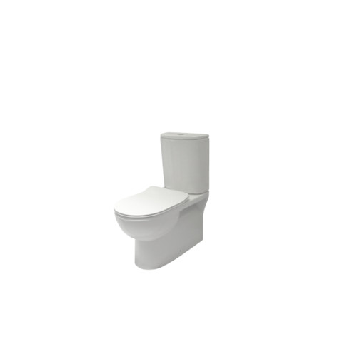 Atlanta II Back to Wall Toilet Suite Slim Seat 741381
