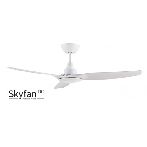 Skyfan DC 3 Blade Ceiling Fan 52 Inch/1300mm White