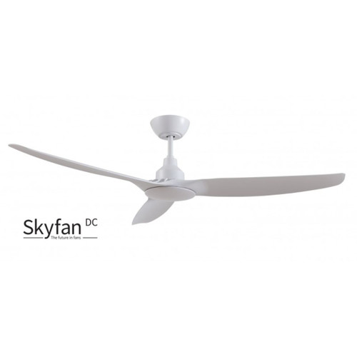 Skyfan DC 3 Blade Ceiling Fan 60 Inch/1500mm White