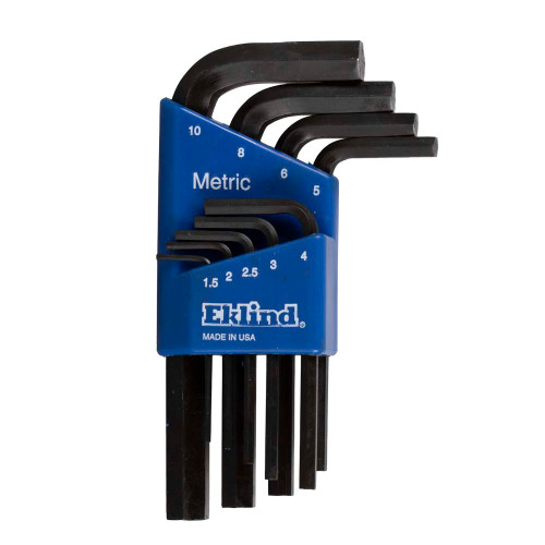Hex Key Metric Short Series 9 Piece EK10509