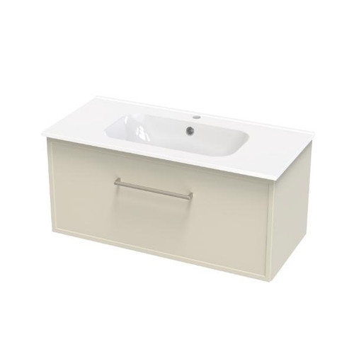 Array Berlin Nera Vanity 1015 Single Drawer Tusk