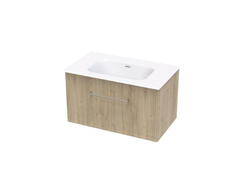 Array Berlin Serifos Vanity 1200 Single Drawer Ranfurly Oak